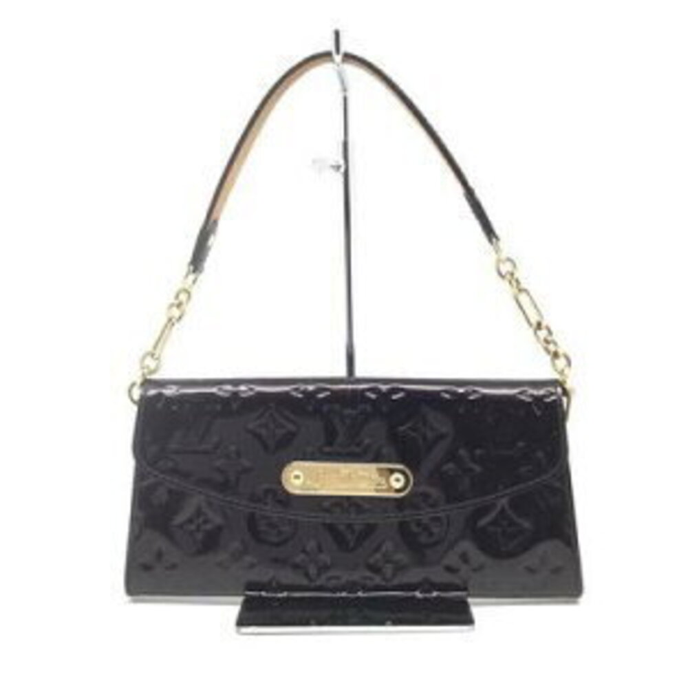 Louis Vuitton Sunset Boulevard Vernis Patent Leather Amaranth Purple